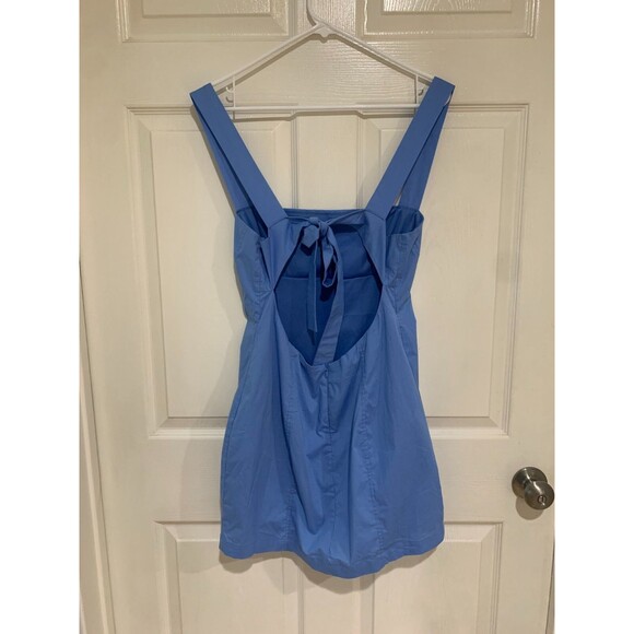 Lucy in the Sky Back Bow Bodycon Dress in Powder Blue XL - Picture 7 of 9